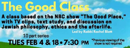 Banner Image for The Good Class with Rabbi Blatt